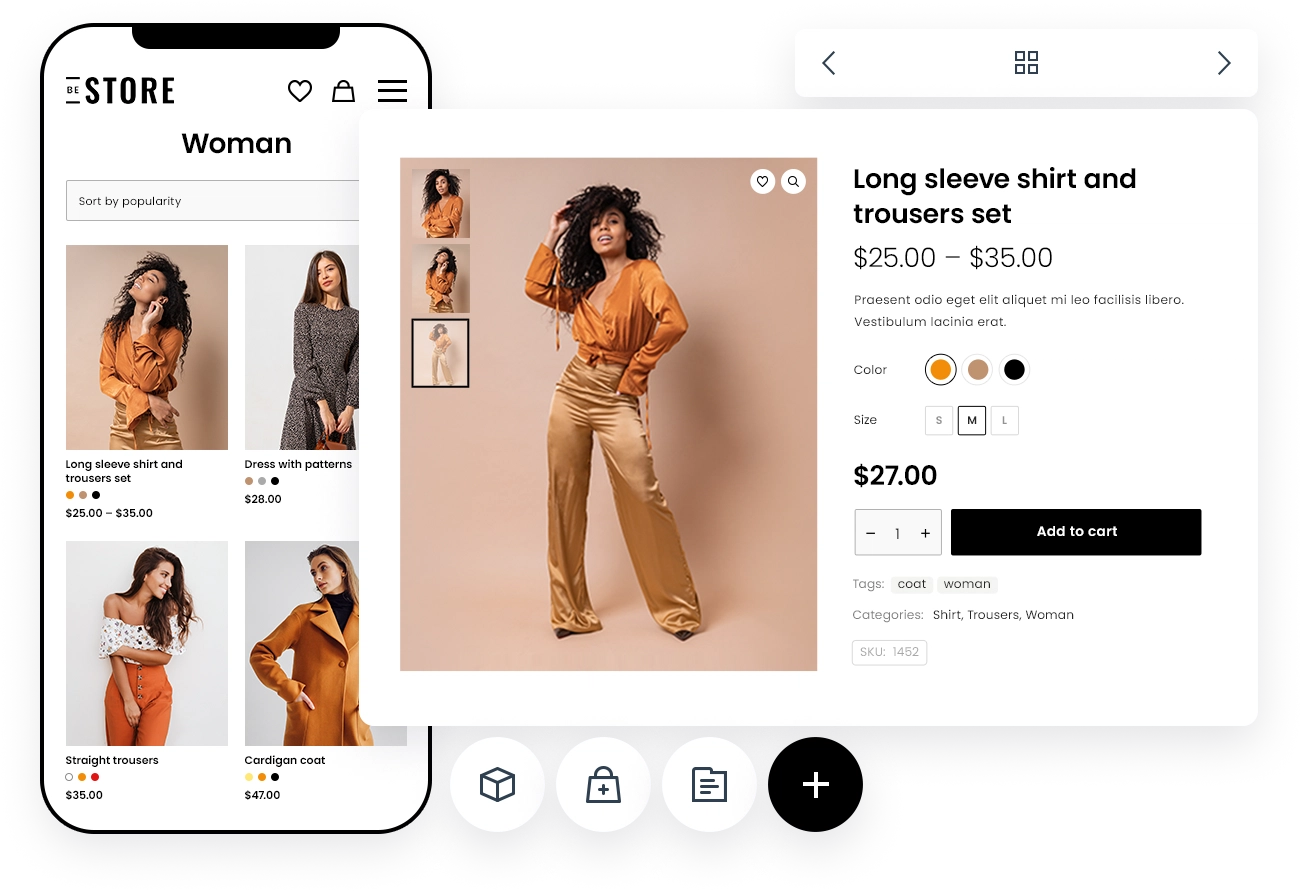 trending e-commerce elements (AR, voice search, eco-friendly packaging)